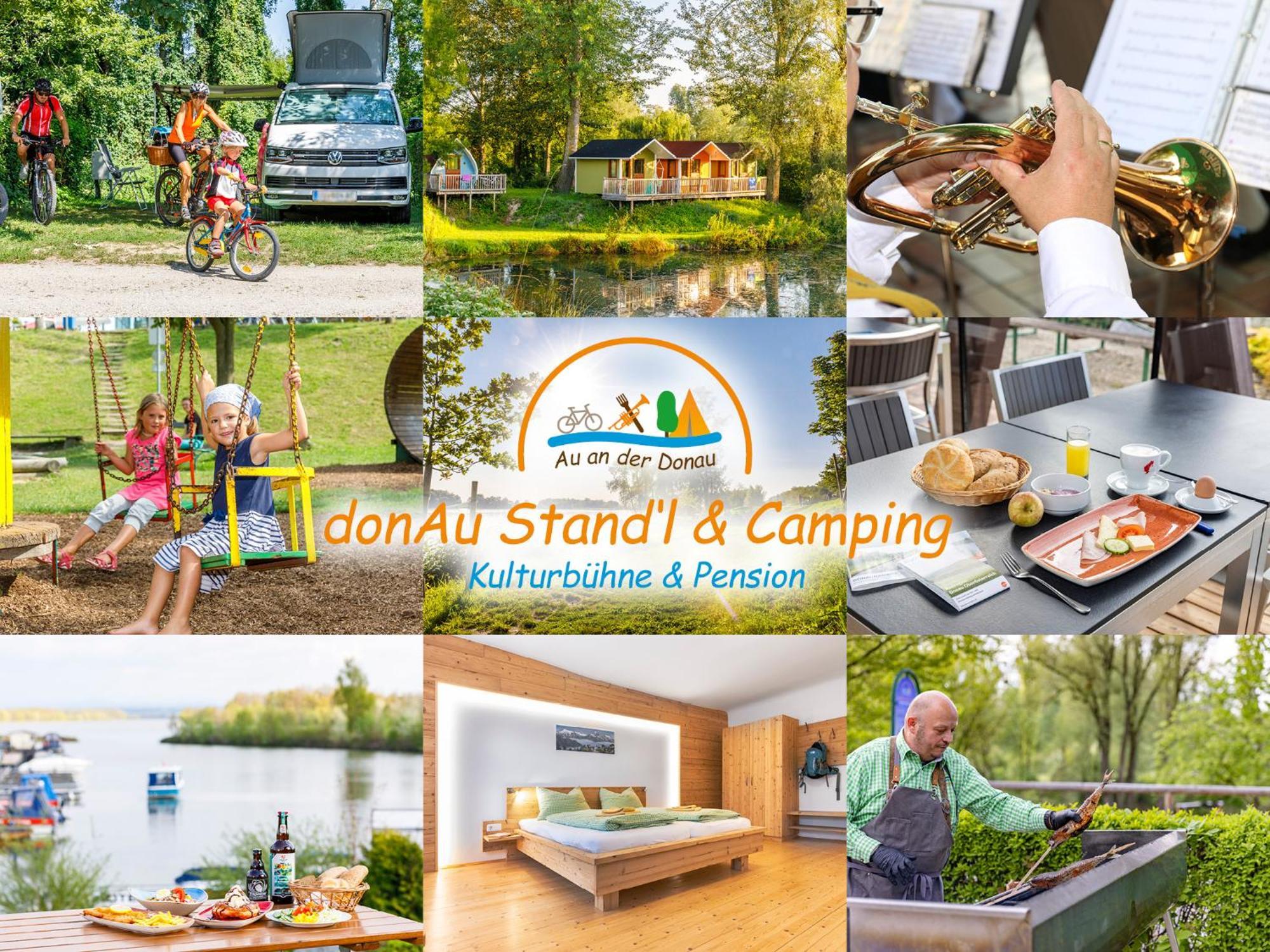 Camping & Pension Au An Der Donau Exterior photo